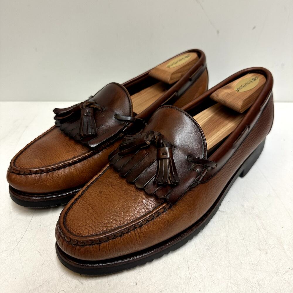 VGUC Rancourt x Allen Edmonds Nashua Loafer Camp Moc Made in Maine USA 9.5 D
